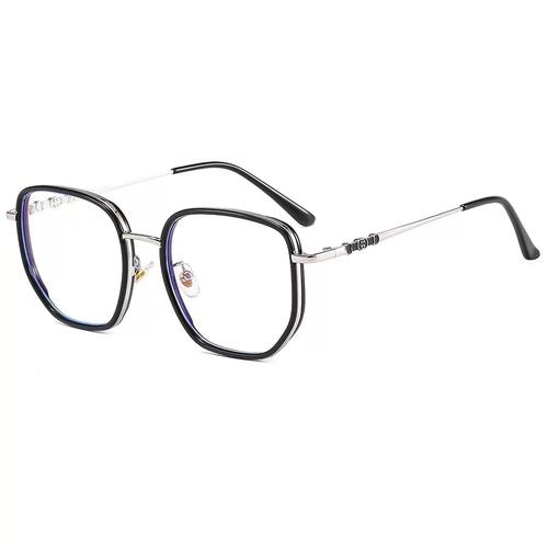防蓝光成人眼镜 时尚男女学生可配近视眼镜 多素颜平光镜原厂批发